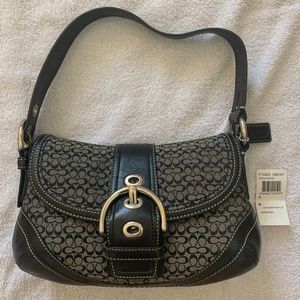 Coach Signature Soho Bag in Black